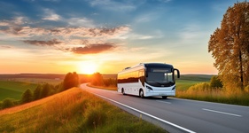 Group transportation motorcoach to Denver airport in Cherry Hills Village, CO 